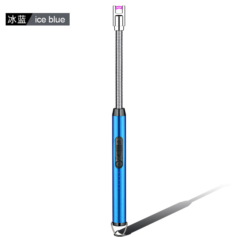 Fabricantes al por mayor Arco Tipo-c Cargador Encendedor Estufa de gas Encendido Agarre Exalargue Cocina Encendedor Transfronterizo Chong