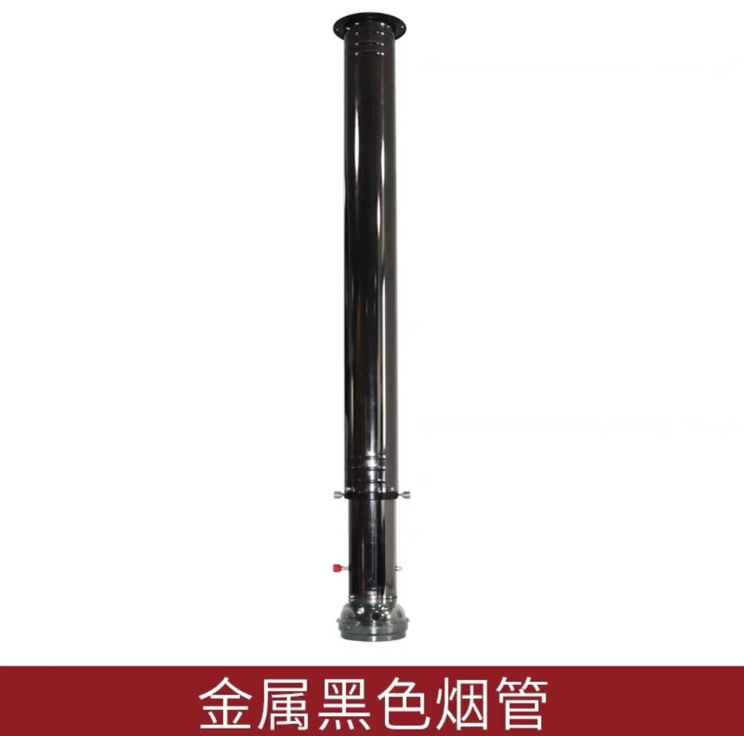 Asado coreano tubo de escape telescópico tubo de escape de acero inoxidable grueso tubo duro equipo de escape de aire de vidrio campana de escape de humo de barbacoa comercial