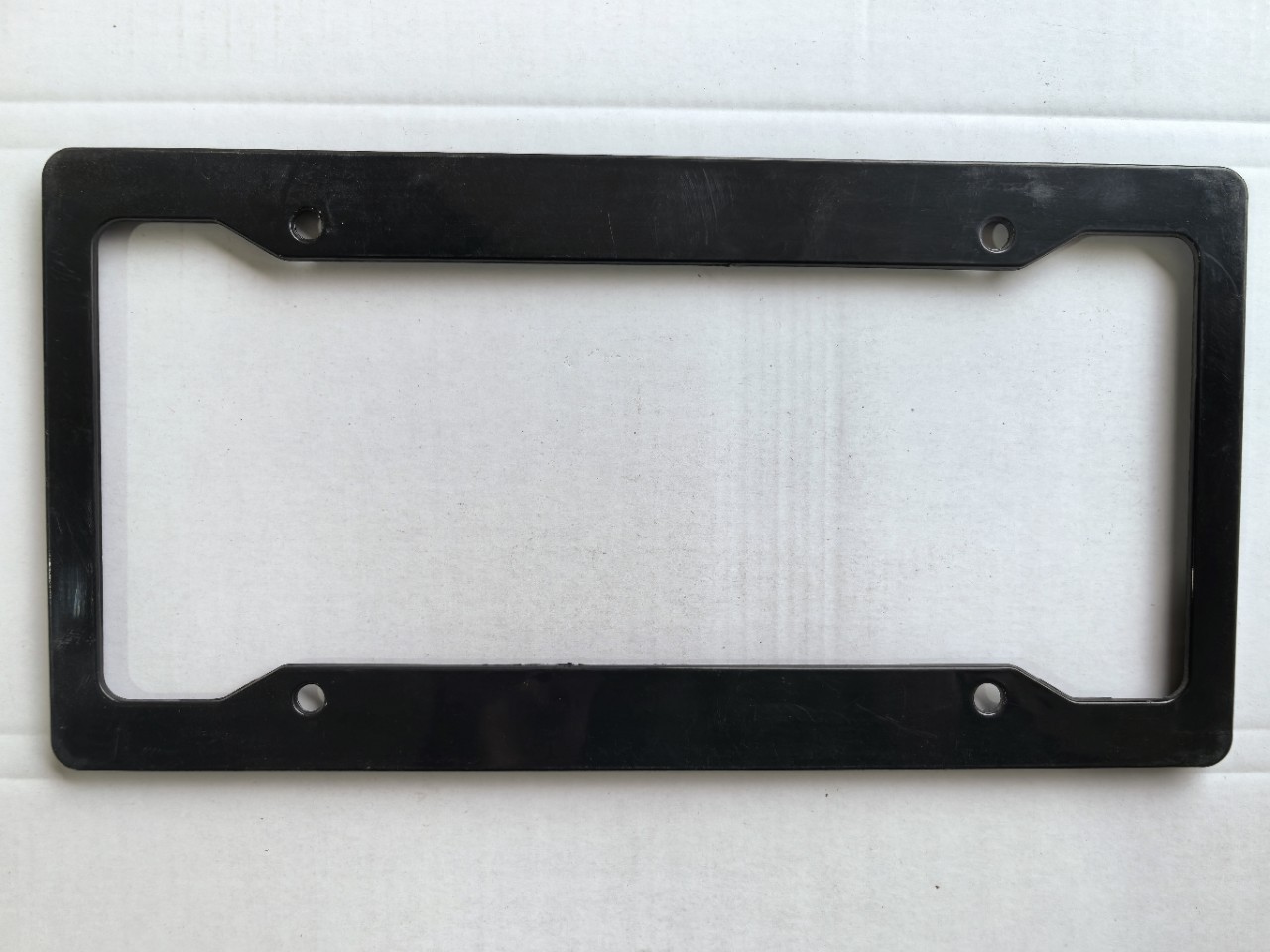 Cross-Border Factory Direct Sales Amazon Us Standard License Plate Frame Plastic Abs Carbon Fiber Pattern License Plate Holder License Plate Frame Cross-Border