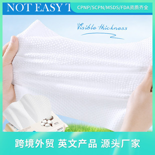 Full English Sadoer Skin-Friendly Facial Mask Wipes 30 Pumps Facial Cleansing Daily Makeup Remover Wipes Cross-Border Export Wholesale