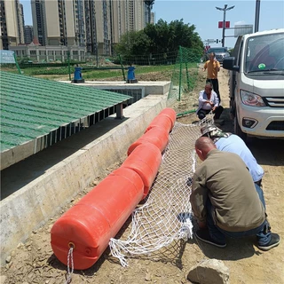 定制设计滚塑一体中孔螺杆吊环浮筒 海面警戒浮漂 500*1200