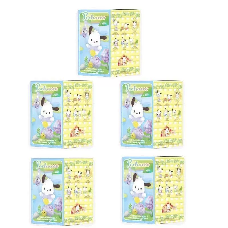 Минифигурка Sanrio Pochacco, коллекционная игрушка в слепой коробке 7–9 см, подарок на день рождения