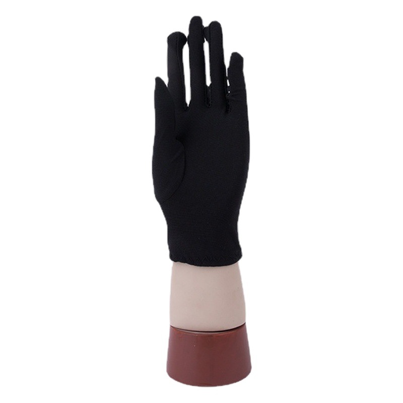 Guantes cortos de seda de leche, accesorios de vestir, guantes de etiqueta, imprescindibles para salir en verano