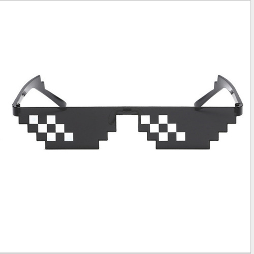 New Style Large Mosaic Glasses Funny Sunglasses Internet Celebrity Same Style Disco Fancy Anime Decorative Sun Glasses