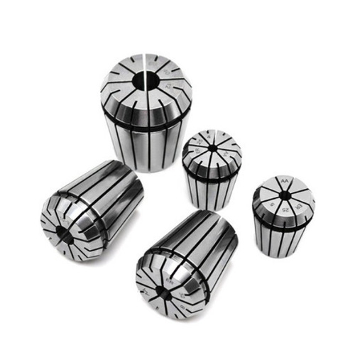High-precision ER32 collet chuck, ER25 barrel-type collet for machining centers, ER20 CNC tool holder collet with 0.008mm tolerance