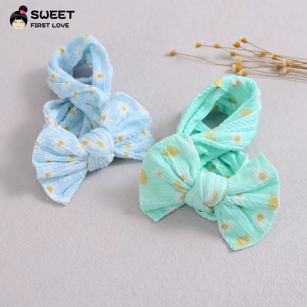 欧美小公主发饰蝴蝶结发带新生儿护囟门发箍女宝宝头带儿童头饰