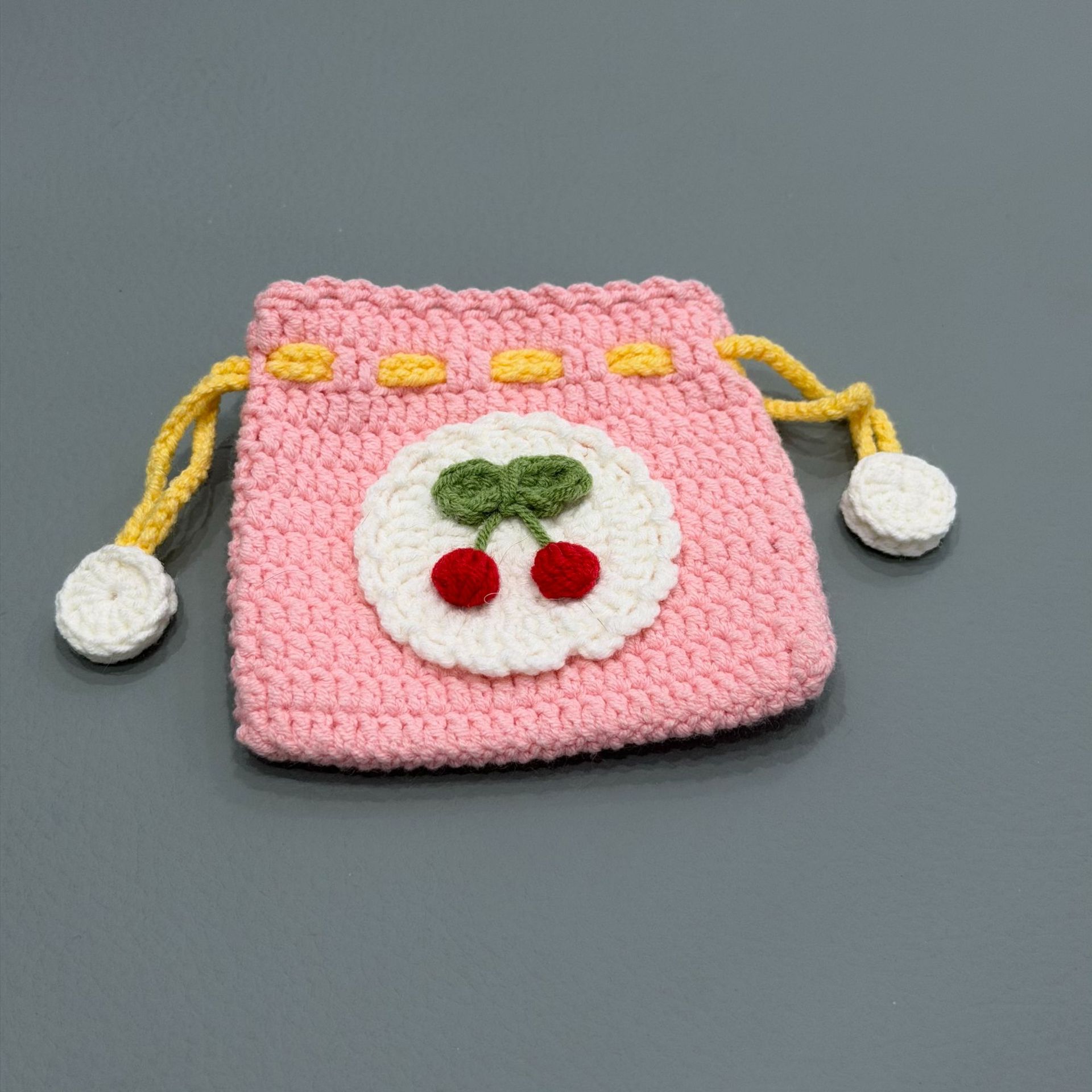 Bolsa rosa cereza Roja 9x9.5cm