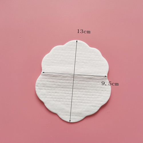 Wholesale plum-shaped underarm sweat-absorbing patches, effective sweat-stopping pads, 2-piece pack