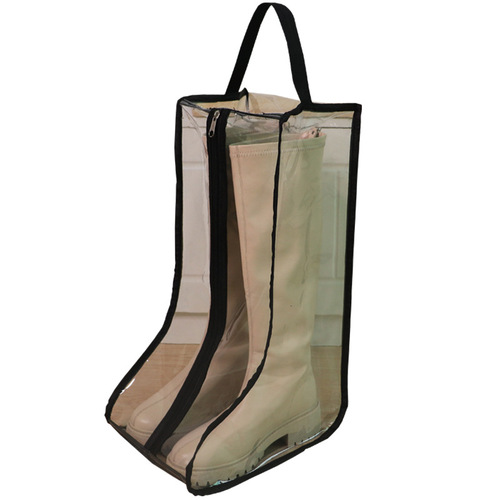 Transparent PVC student dormitory shoe cover shoe bag shoe storage bag waterproof dustproof bag shoe packaging bag travel portable