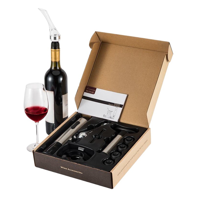 Decantador de vino tinto, abridor de botellas eléctrico, conservación del vino tinto, tapón para vino, juego de vino, fabricante de regalos, decantación rápida