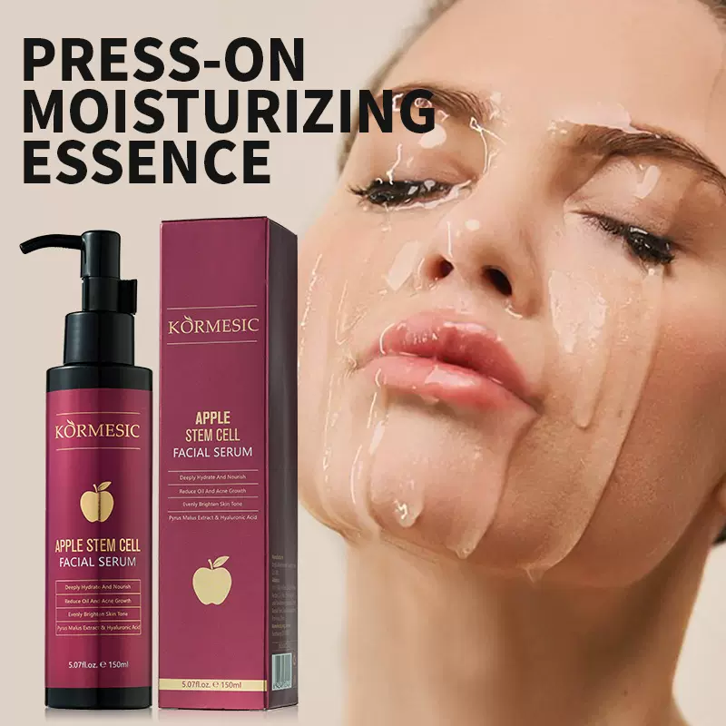 KORMESIC苹果面部精华液全英文补水滋润面部护理跨境外贸厂家批发