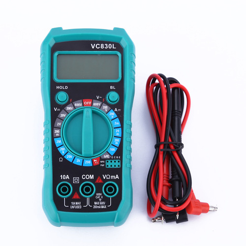 Wholesale High-Precision Household Multi-Function Instrument with Large Screen Digital Display VC830L Multimeter