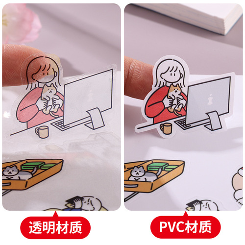 Custom PVC self-adhesive labels, custom transparent sticker labels, printing of self-adhesive labels, custom-made labels