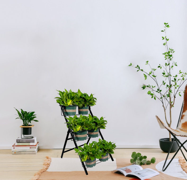 专业定销三角阶梯层花架狐形拱桥式花架墙挂吊栏式花架