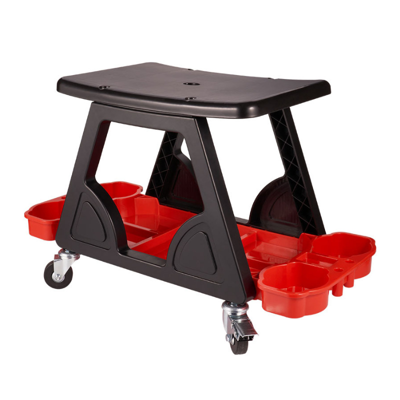 工厂直销新款多功能汽车美容工作凳洗车贴膜维修工具收纳凳移动凳