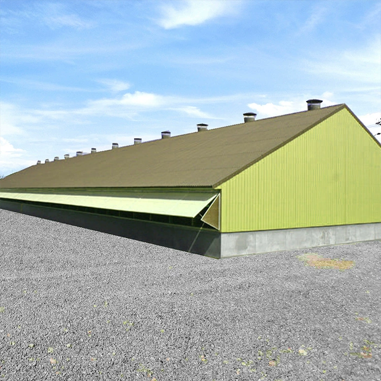 Экспорт стальной конструкции курятника Hongye Производители поставляют дома и за рубежом