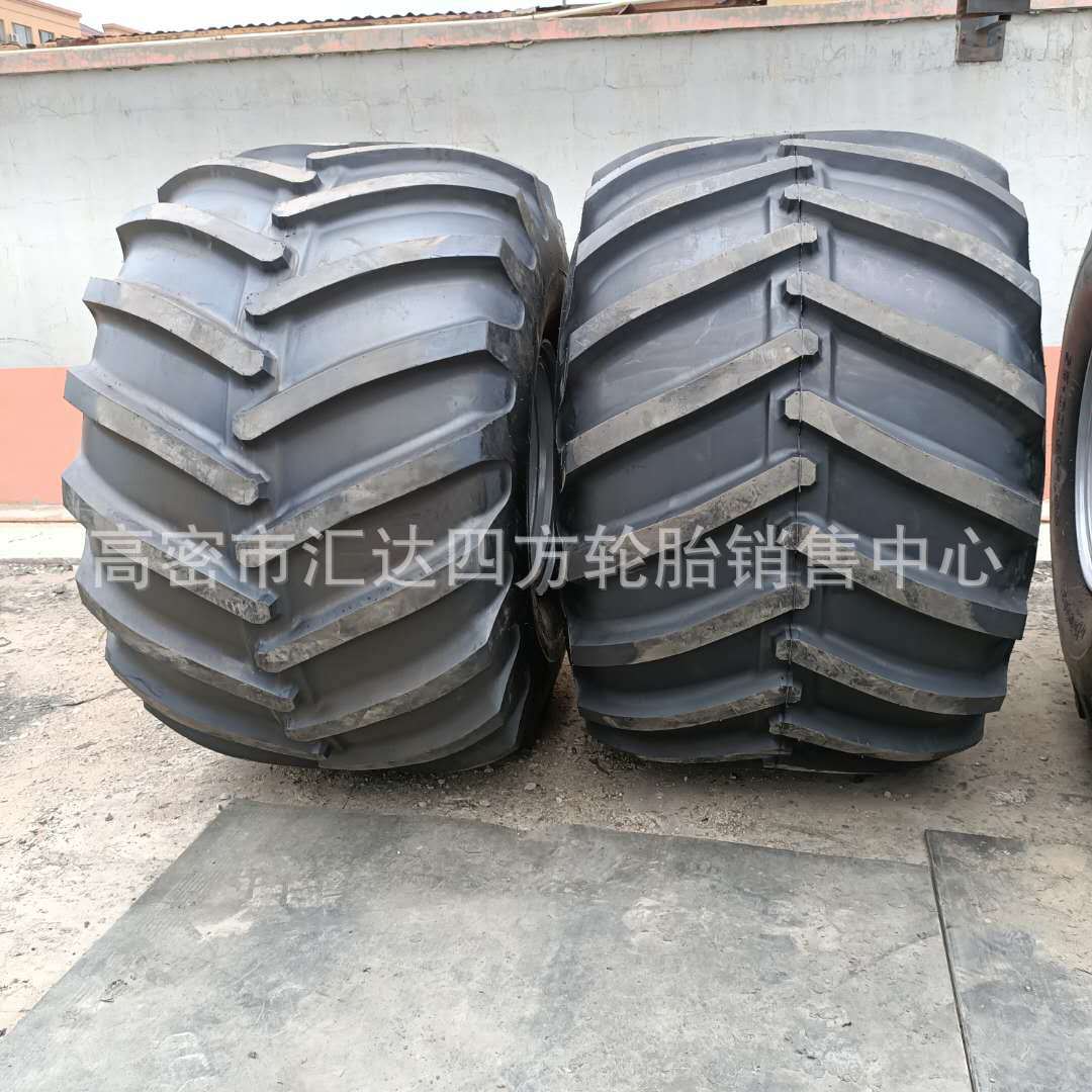 现货大脚林业轮胎66x43.00-25/66*43.00-25宽基轮胎 批发零售