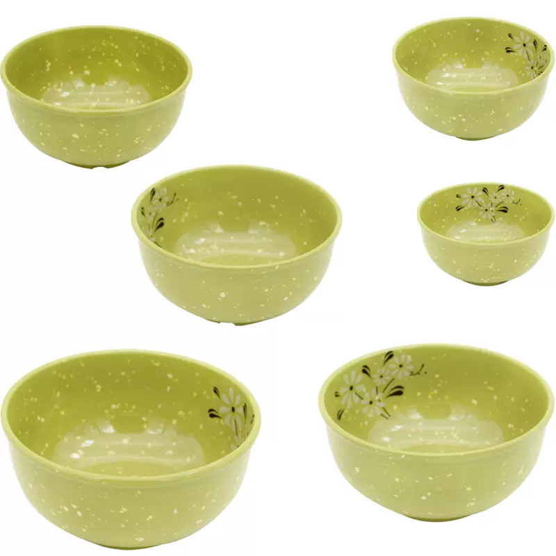 密胺碗雪菊仿瓷饭碗汤粉碗面碗厂家直销密胺塑料餐具直供耐摔陶瓷