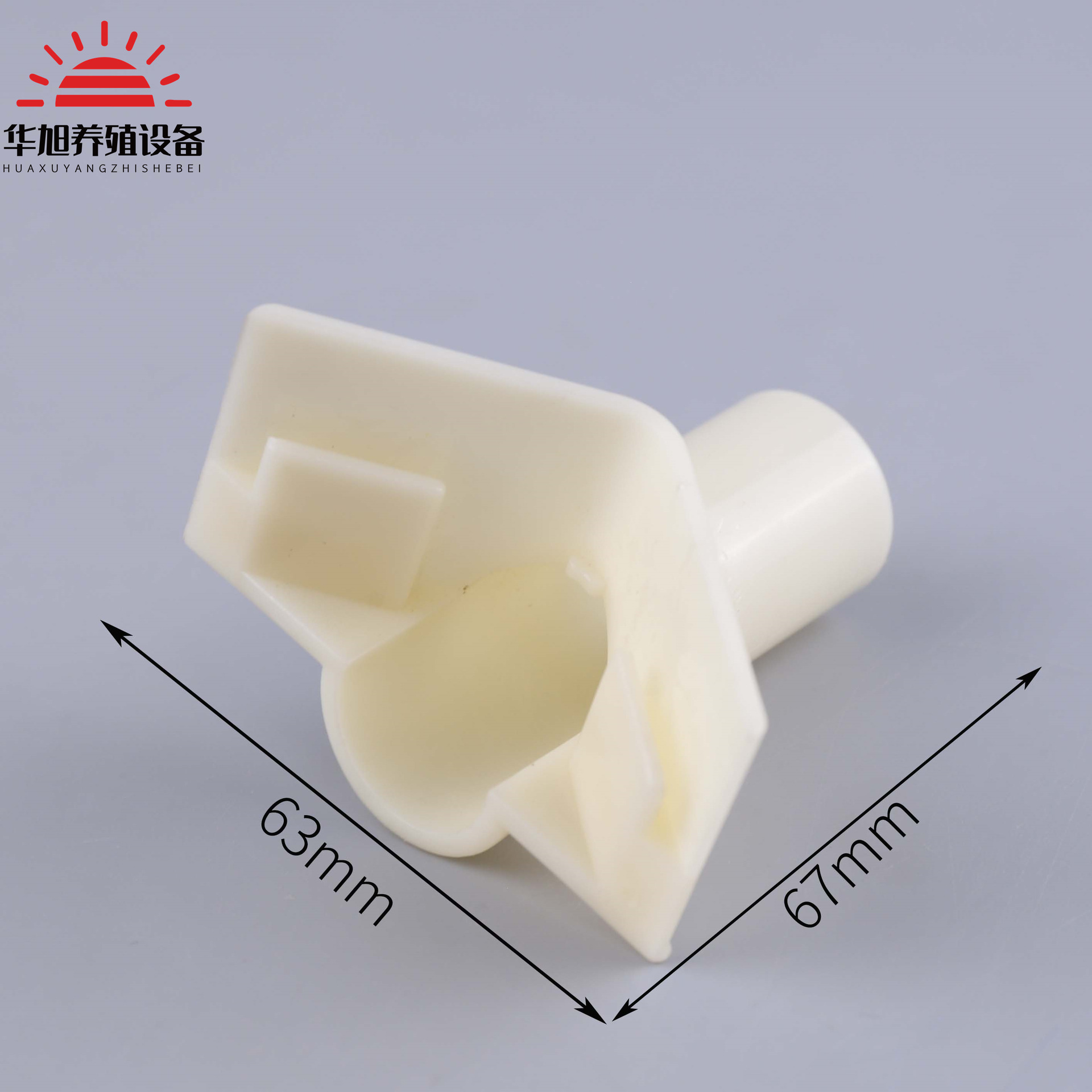 Chicken comedero conjunta para la cría de pollo grande, mediana y gran pendiente mediana y pequeña pendiente comedero de plástico conjunta comedero enchufe