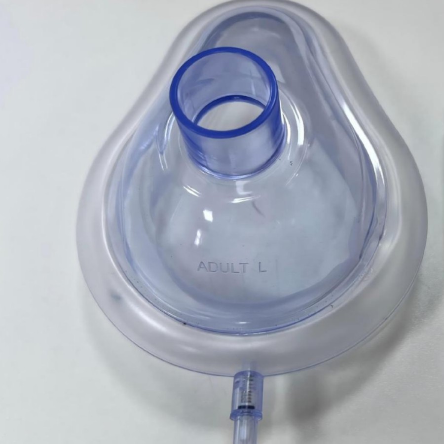 PVC面罩横阀无环简易呼吸器配件急救呼吸面罩配件（跨境供应）