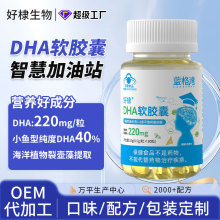 dha藻油ARA贴牌欧米伽3磷脂酰丝氨酸定制脑肽神经酸蓝帽dha软胶囊
