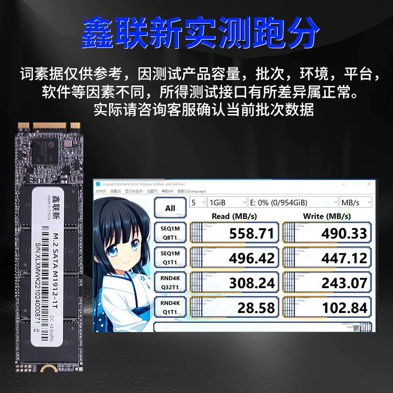NGFF 256 512 интерфейс M.2 SATA от with cross-border wholesale solid state hard drive desktop laptop 1T