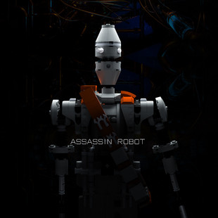 Moc: C5679 Ig Series Assassin Robot Model 928 Particle Number Christmas Gift