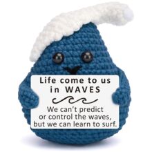 ��Ʒ�羳���R�d���N���ֹ� Crochet Positive waves �h��ë����ż