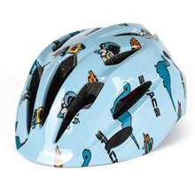 新款卡通儿童自行车头盔轮滑溜冰安全帽滑板平衡车头盔儿童头盔
