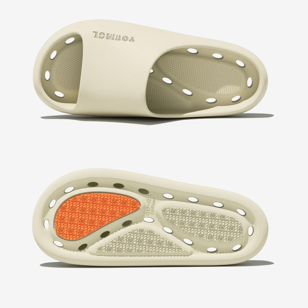 Non-slip Waterproof Bath Slippers For Men, Comfortable Eva Sandals_voghion.com