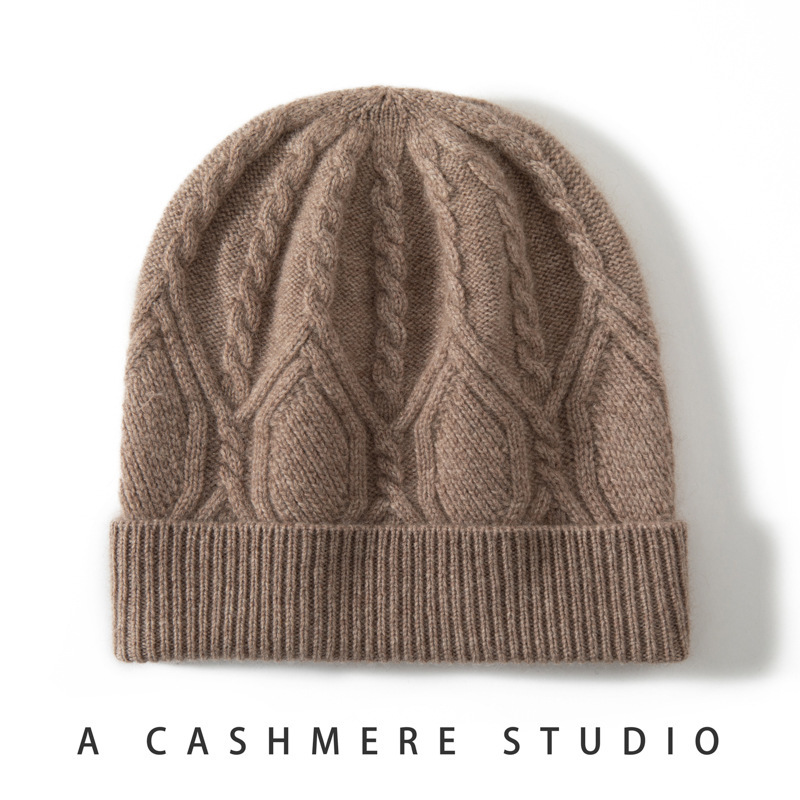 Wholesale Autumn/Winter New Cashmere Hats for Men and Women, Unisex Cashmere Hat Knitted Hat Beanie Head Cover Hat Duiddu