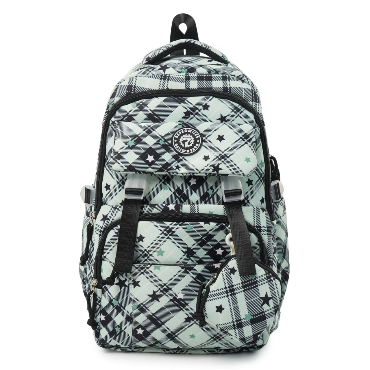 Mochila ligera y de gran capacidad nueva mochila de alta apariencia para estudiantes de secundaria coreana fresca y dulce mochila de color dulce