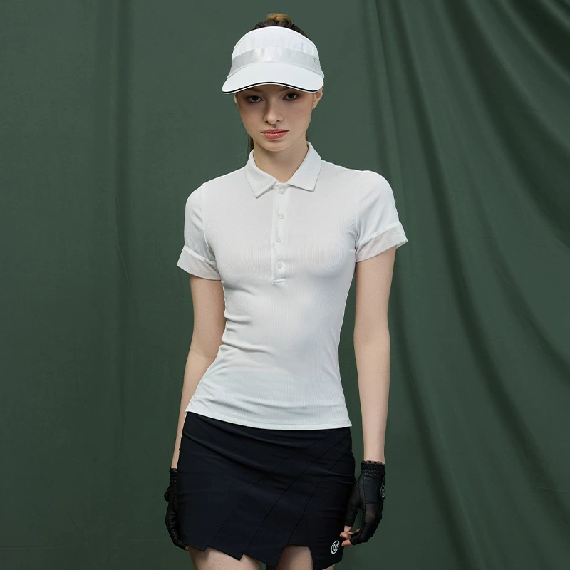 MG Golf Одежда для гольфа Женский комплект с короткими рукавами ледяной шелк быстротушь высокая пуля рубашка POLO теннис спортивный костюм golf юбка-сумка