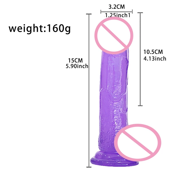 Purple, small, 15.5cm