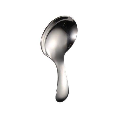 Ern 304 stainless steel short-handled large head round teaspoon tea spoon cute children's small spoon gift tableware