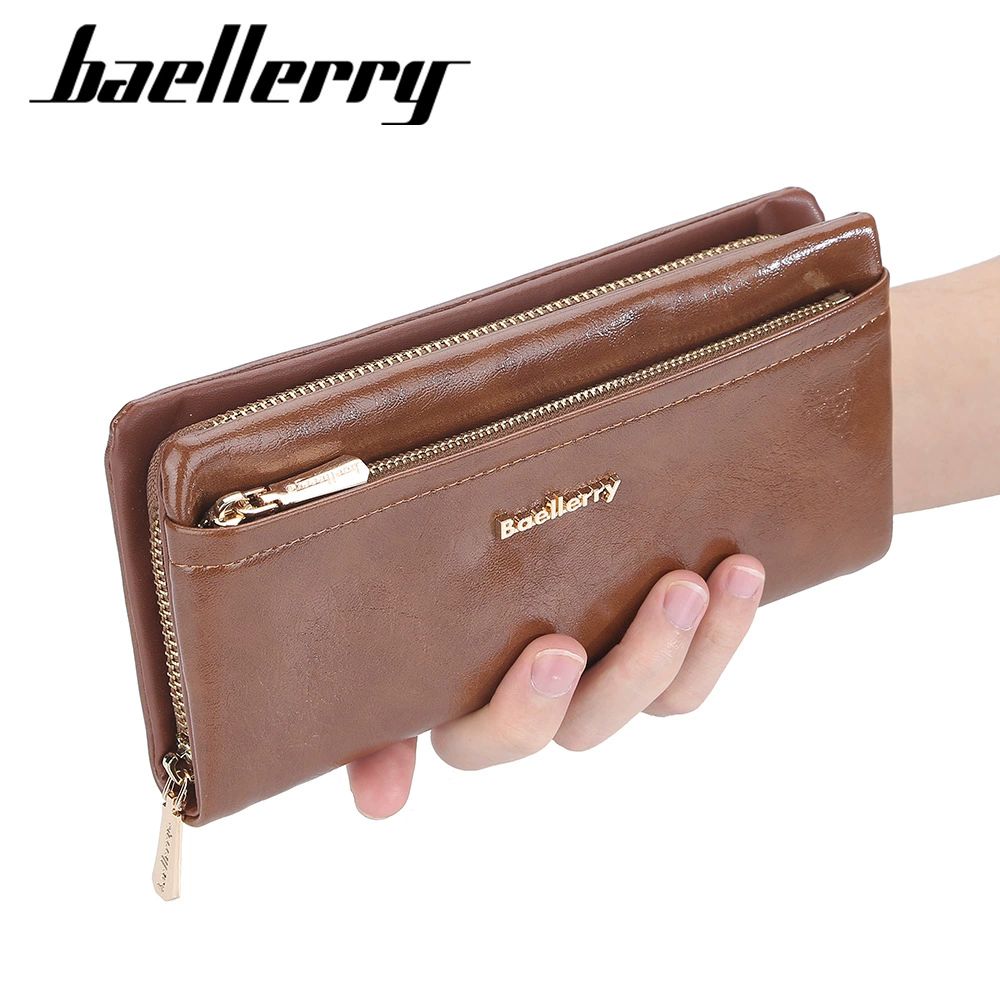Длинный кошелек baellerry, косметическое масло, модная цепочка на молнии, маленькая сумочка-клатч, новая коллекция, европейский стиль, оптовая продажа