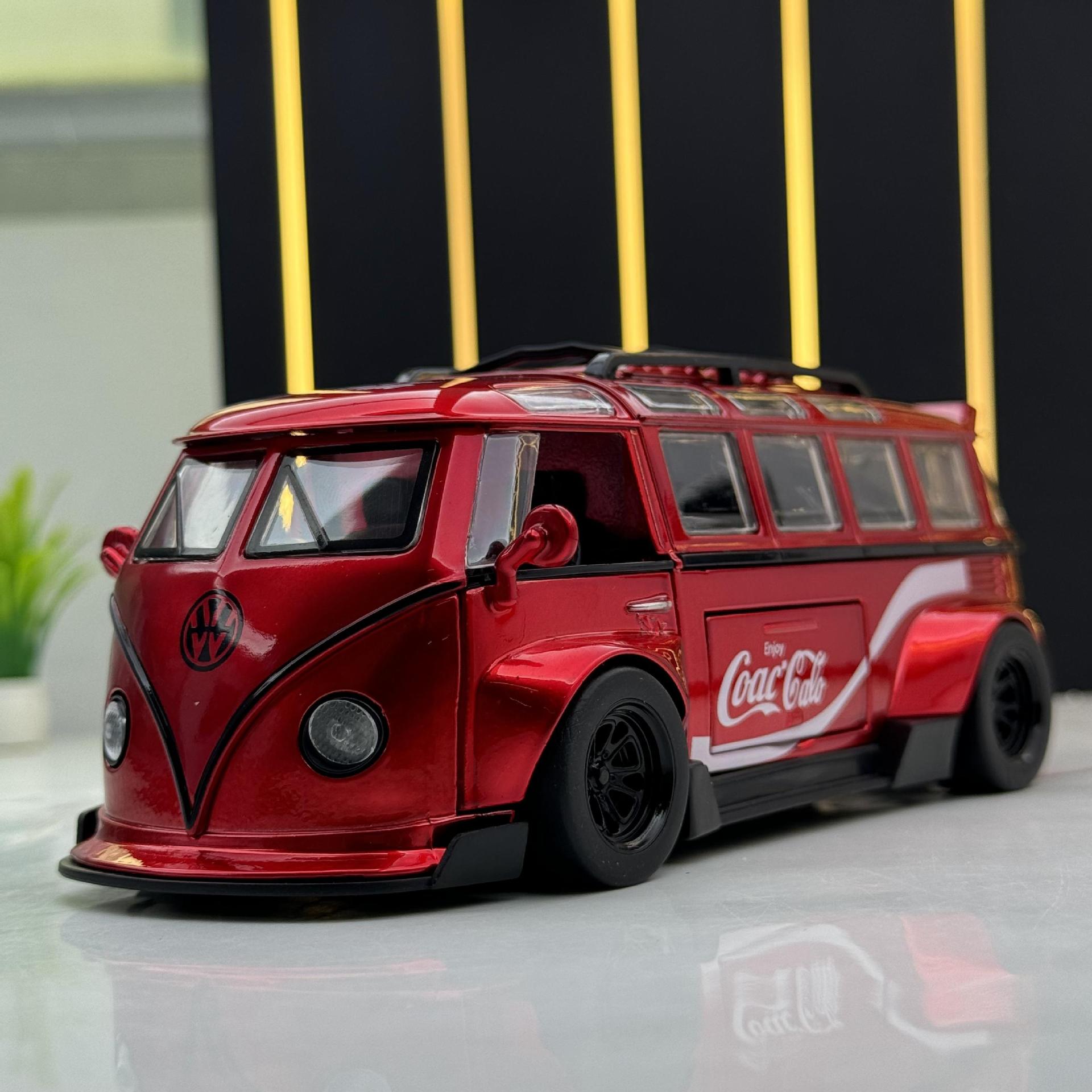 众源兴合金车模1比32大众T1马自达柯尼塞格911回力玩具车高端礼盒