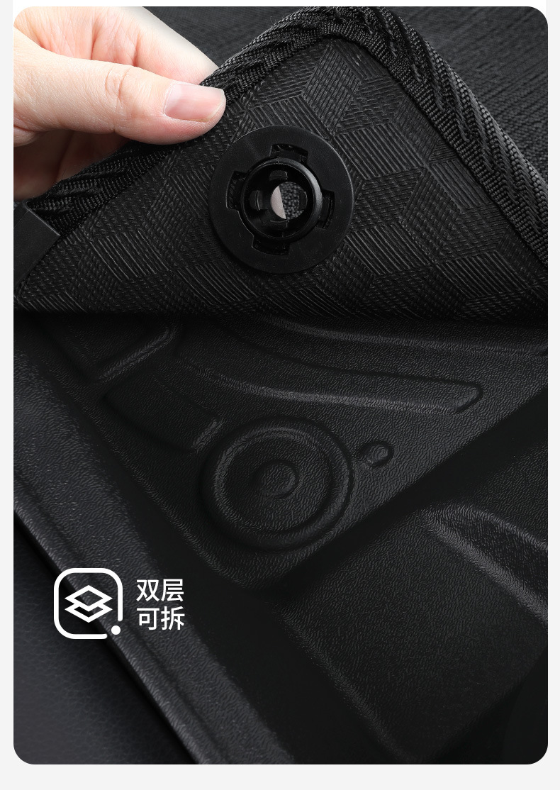 TPE Car Floor Mats Custom Fit Full Coverage