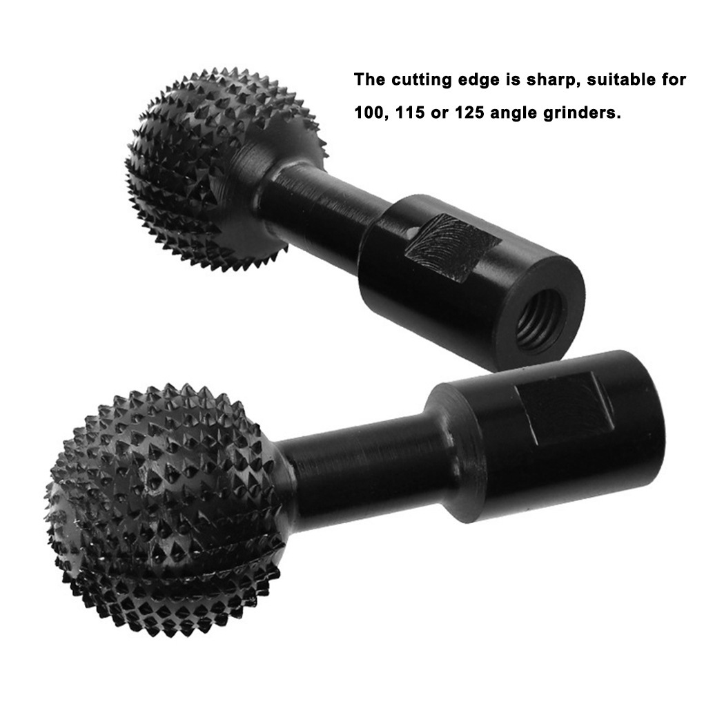 圆球形锉刀雕刻打磨头球形木槽雕刻刀旋转锉电磨机磨头