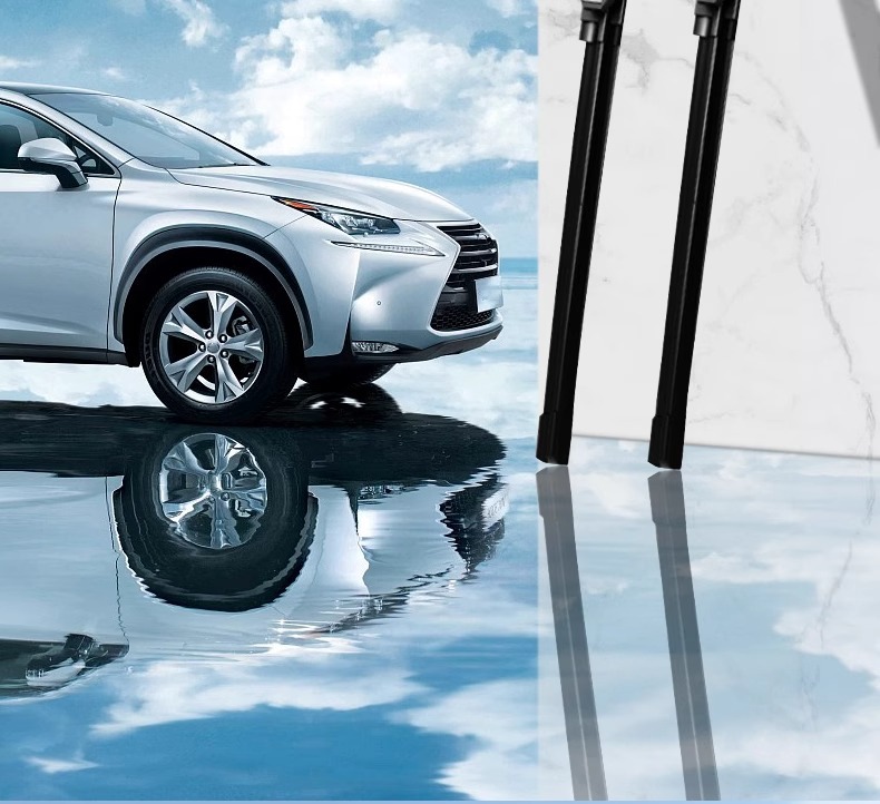 Suitable for Byd Destroyer 05 Wiper Blades, Wiper Blades for Models 22-23-24, Silent Frameless Wiper Blade Rubber Strip