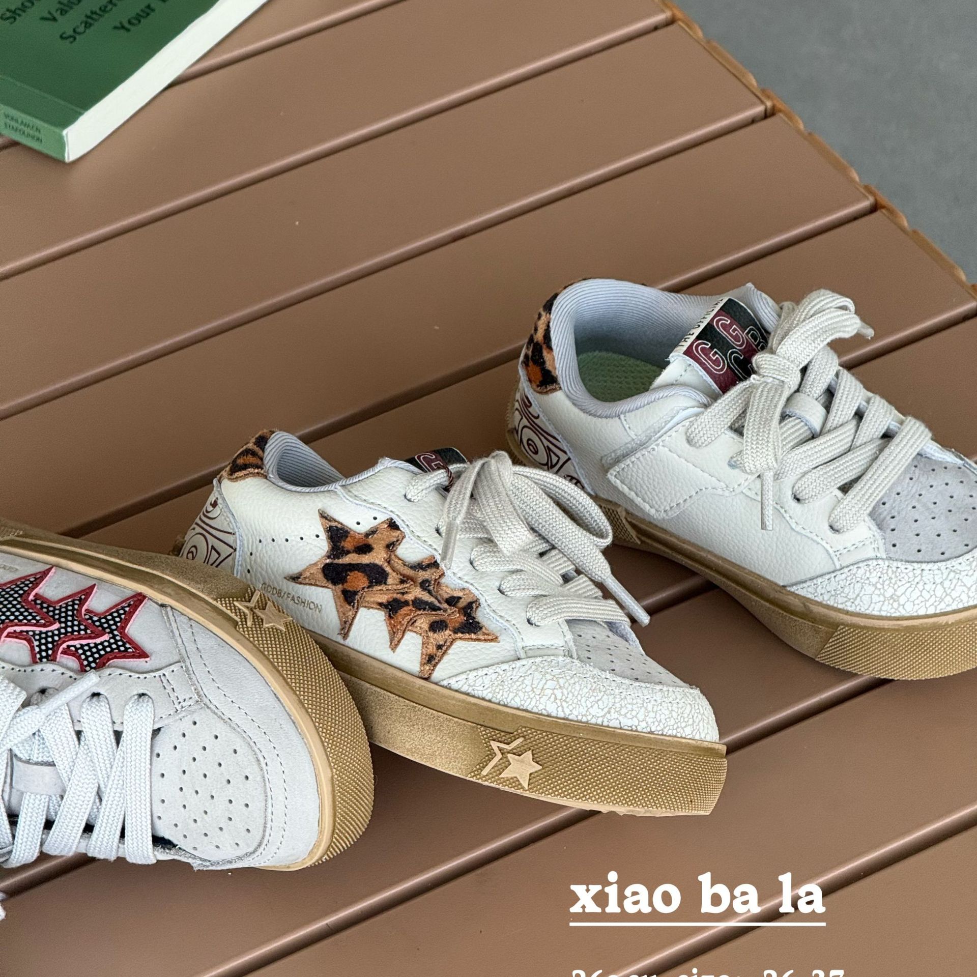 autumn children's trend sneakers with rhinestones