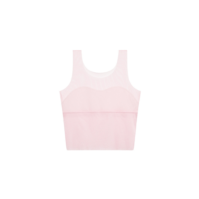 Ropa interior modal para niñas en etapa de desarrollo, adecuada para estudiantes de primaria y secundaria de 7 a 12 años, estilo camiseta sin mangas.
