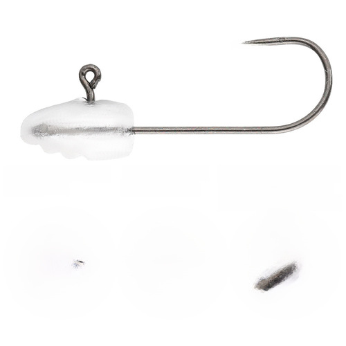 Micro Jig Lead Head Hook with Thin Hook Shaft and Narrow Hook Gap, 2g-20g, Greenish Black, Suitable for Yellowfish and Bluestripe Fish