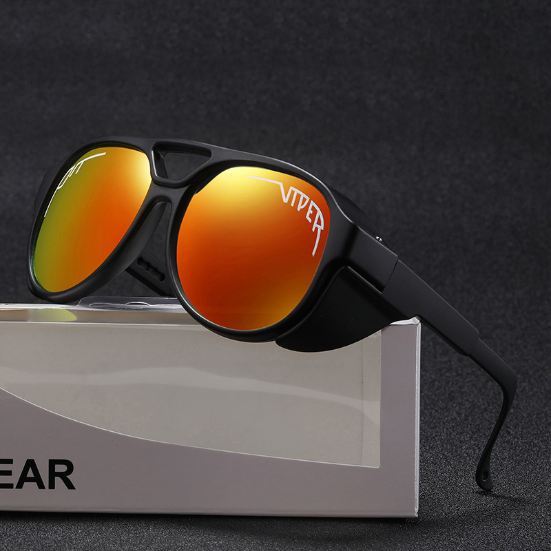 New Pit Viper Cross Border Punk Windproof Glasses Polarized Outdoor Sports Sunglasses Viper Riding Sunglasses