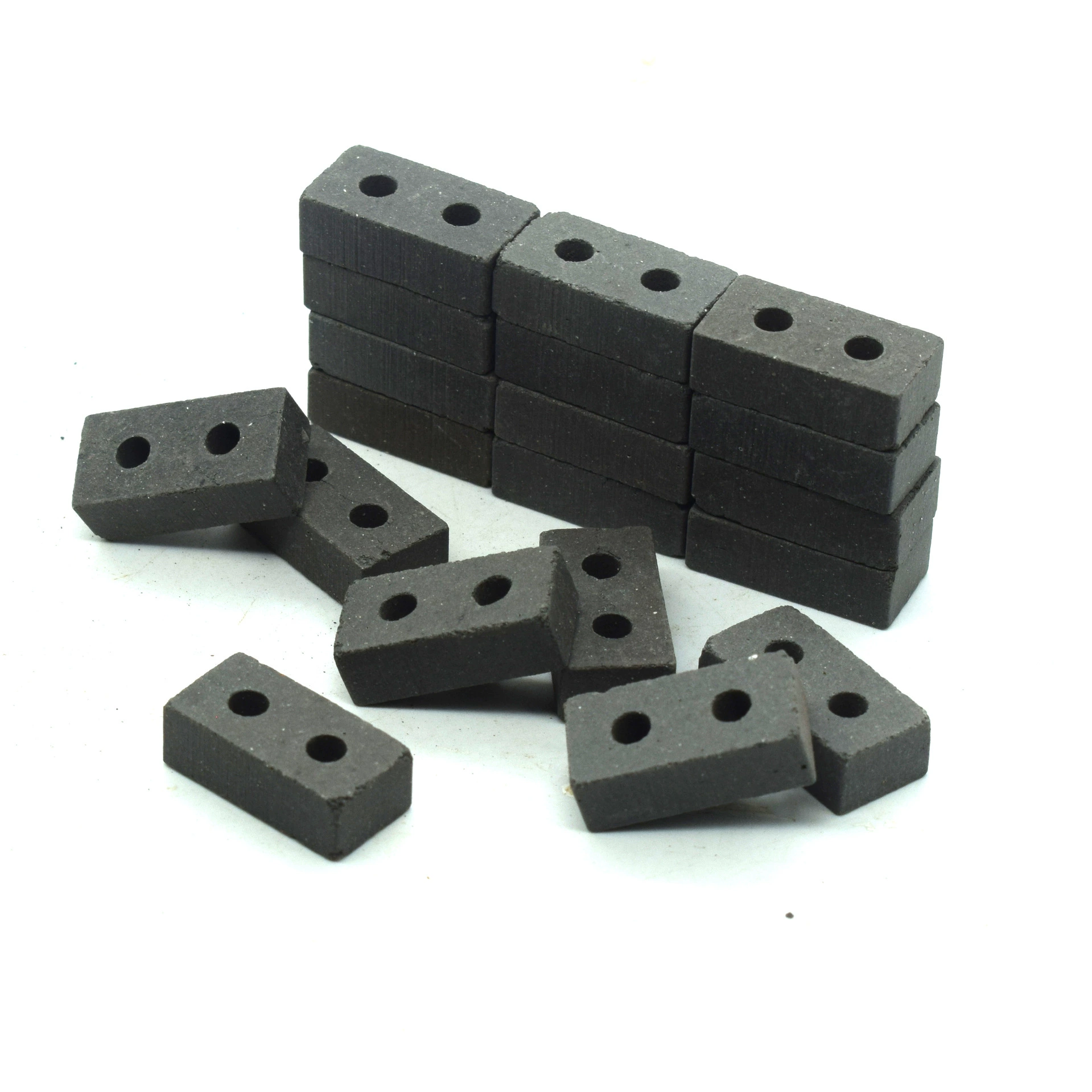 Модель в масштабе 1:12, маленькие строительные блоки, игрушка для самостоятельной сборки, детский домик, красные кирпичи, обожженная глина, креативность каменщика