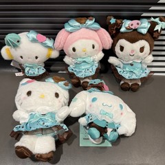 美乐蒂小麦云薄荷巧克力系列库洛米毛绒公仔少女心挂件挂饰