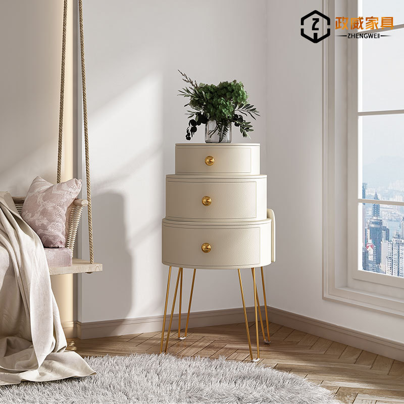 意式斗柜现代简约北欧风二三四五边网红卧室床头收纳客厅储物边柜