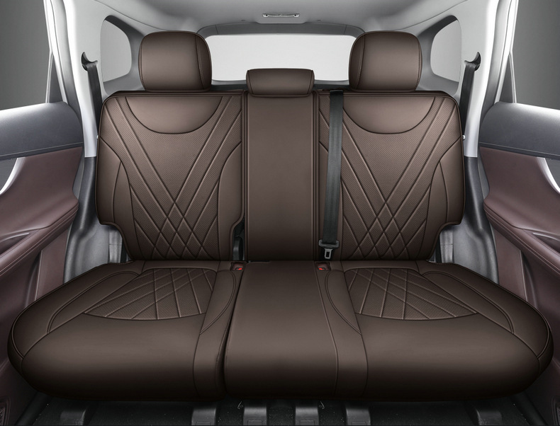 Suitable for Chery Tiggo 8Plus Kunpeng Pro Seat Covers, All-Inclusive Car Seat Cushions, Four-Season Leather Five-Seven Seat Covers and Cushions