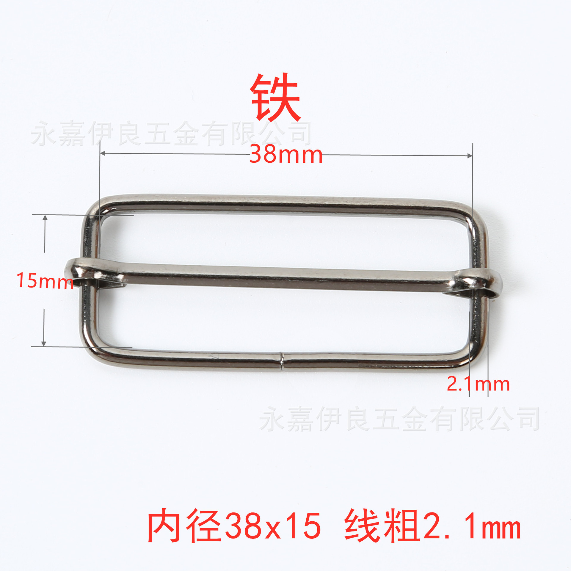 Venta directa de fábrica de hebillas metálicas en forma de D en stock, hebillas ajustables de acero inoxidable, nuevas hebillas de tracción, hebillas de tres niveles de cobre, hebillas de alambre de hierro. image 26