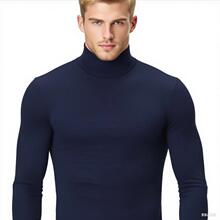 L 44678 Men's High Neck Thermal Underwear ��ů����